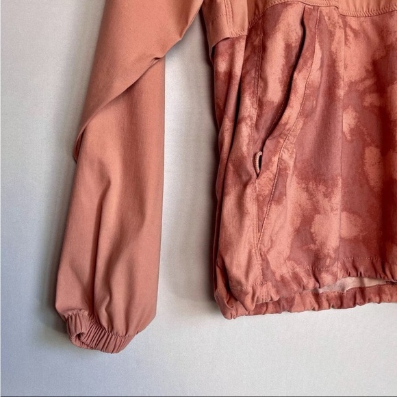 The North Face Women Sz S Printed Class V Pullover Coral Lightweight Jacket EUC - Picture 10 of 14